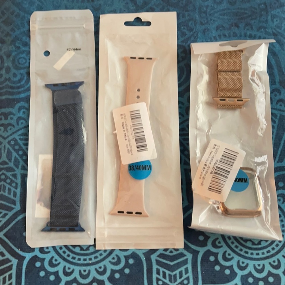 New set/3 Apple watch bands